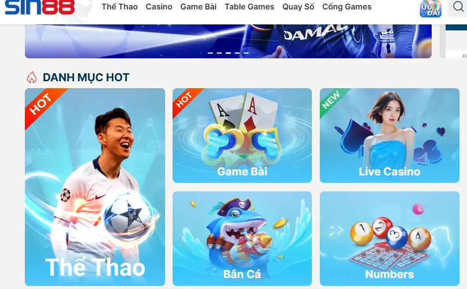 Sin88 nơi tỷ lệ kèo uy tín nhất