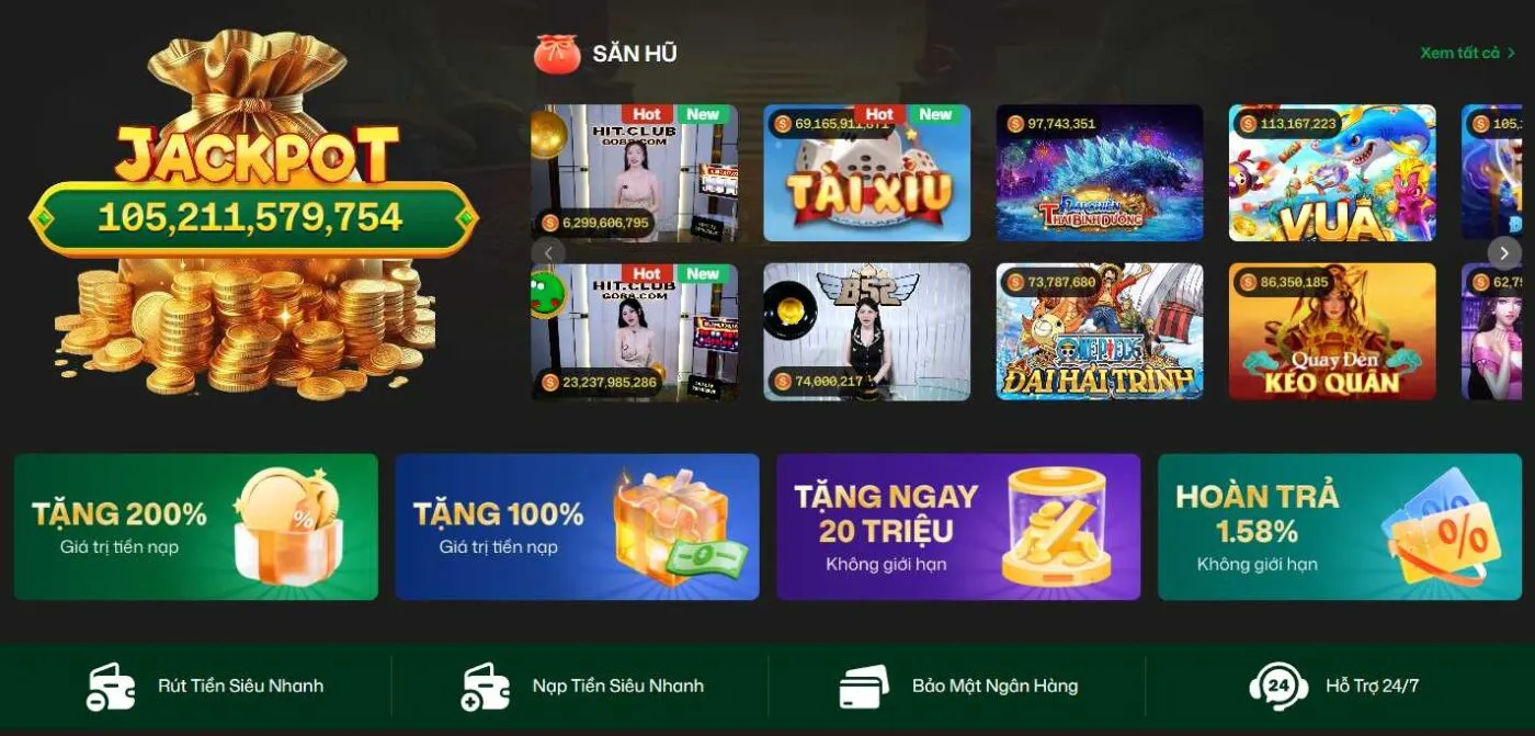 Hệ thống sản phẩm đa dạng cho người chơi